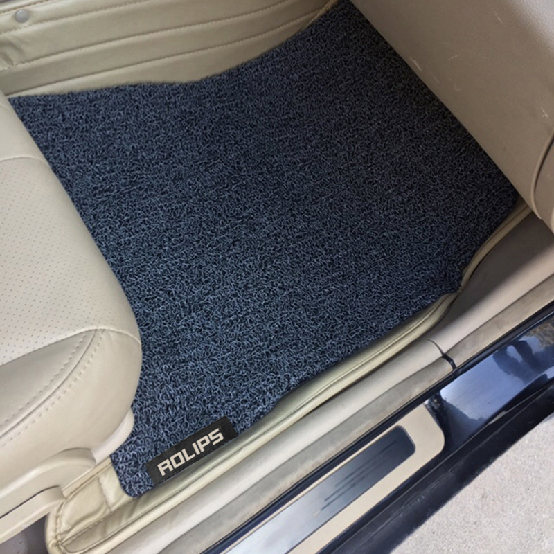 ROLIPS Gray/Black Heavy Duty Tall Channel Rubber Floor Mats